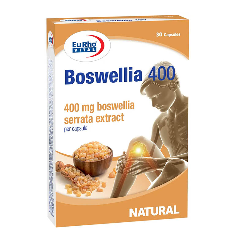 کپسول بوسولیا 400 یوروویتال بسته 30عددی