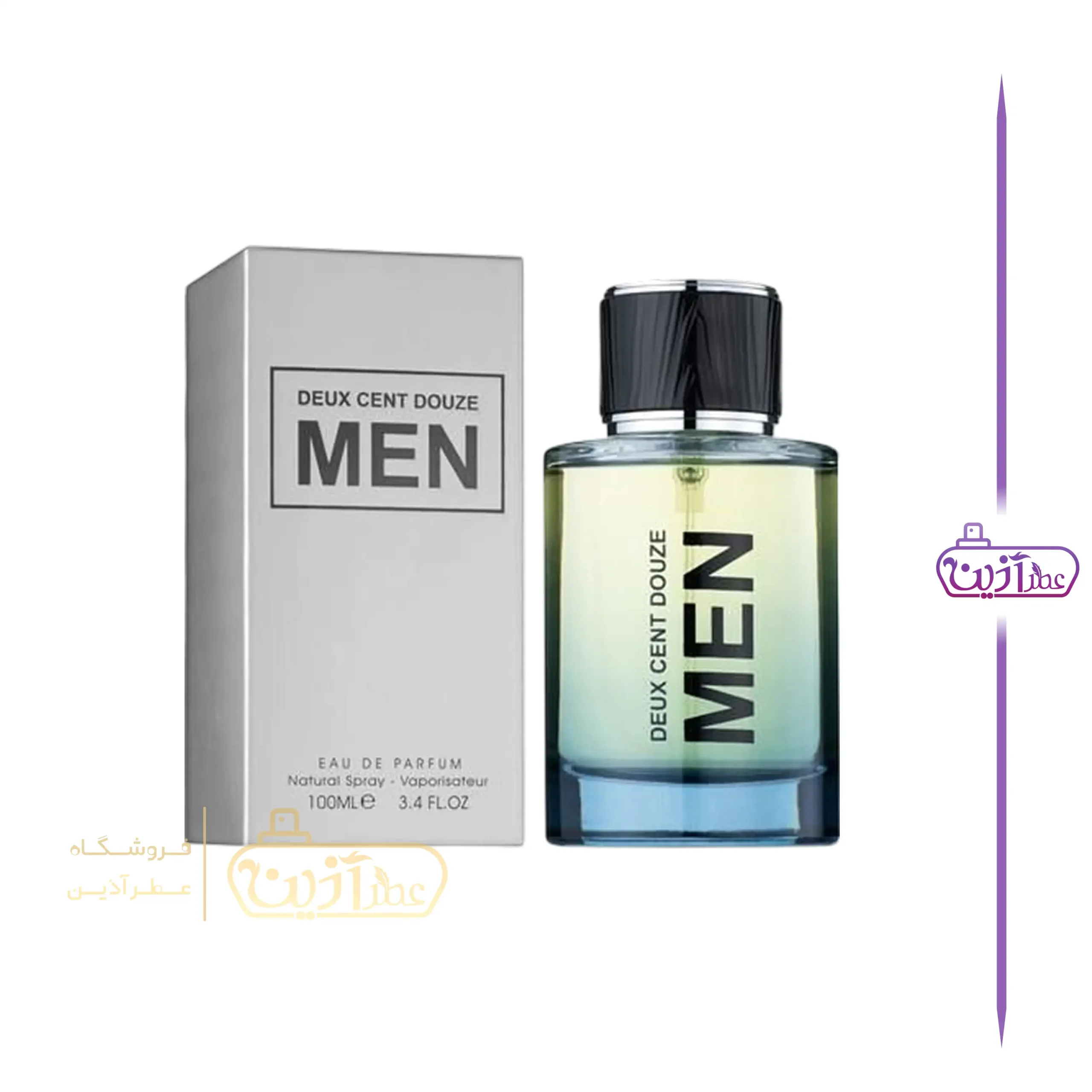 ادکلن 212 نقره ای مردانه فرگرانس ورد (دیوکس سنت دوز من فرگرانس ورد)