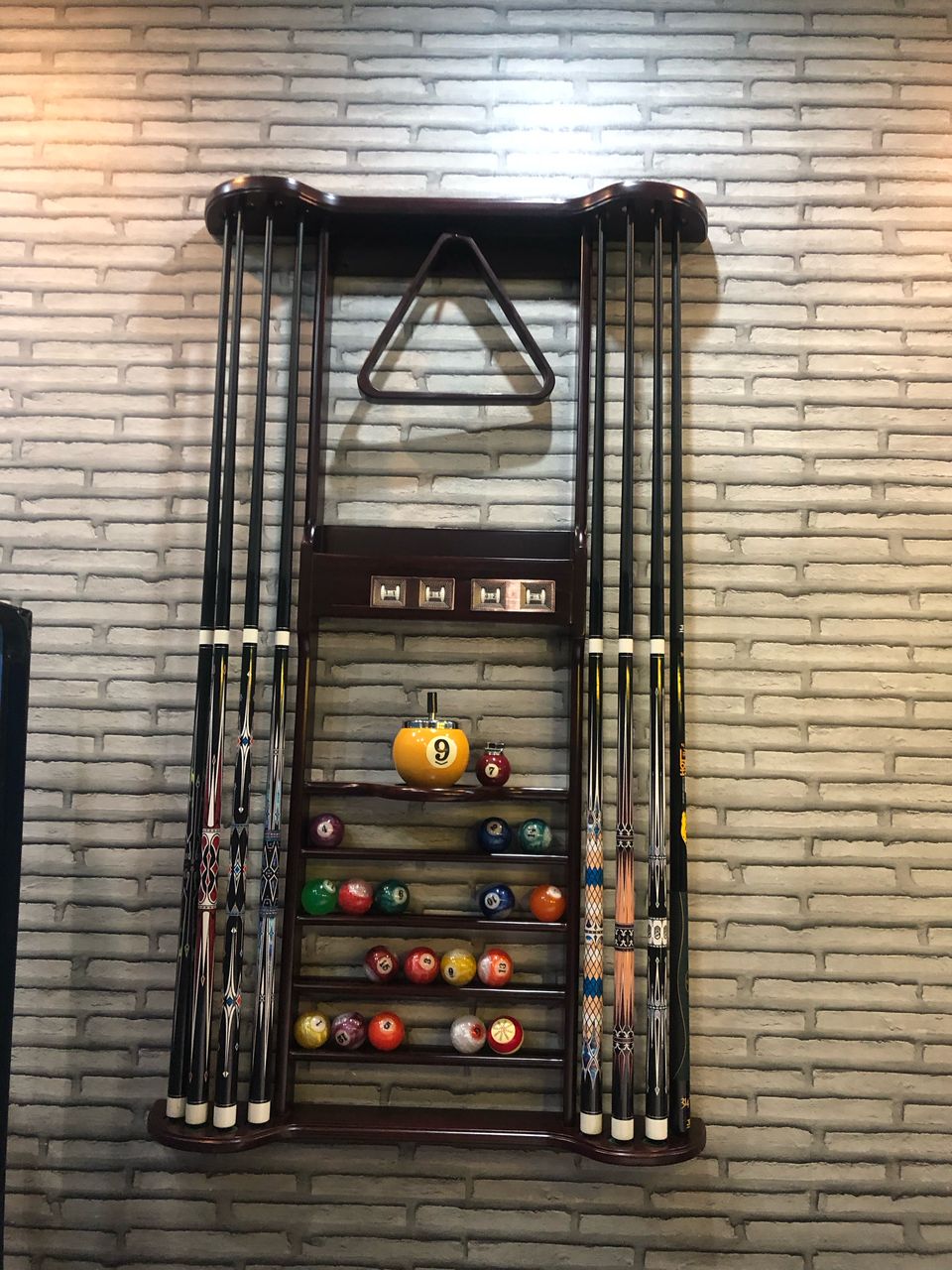 جاچوبی دیواری وارداتی چرتکه دار،Cue Holder — تصویر ۳