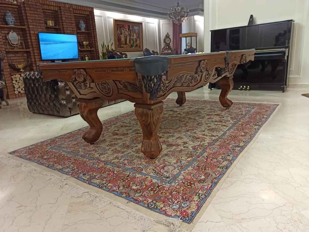 میز بیلیارد مدل طاووسی — تصویر ۲