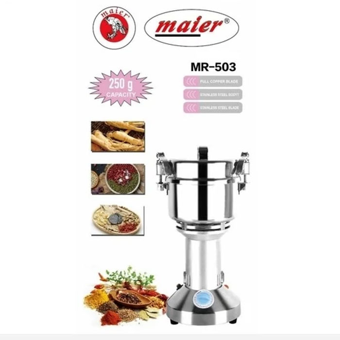 آسیاب صنعتی مایر مدل MR-503(ظرفیت ۲۵۰ گرم) — تصویر ۳
