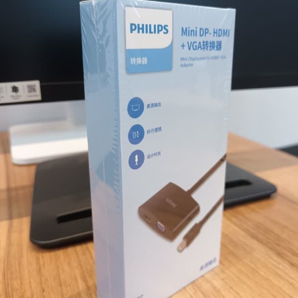 مبدل PHILIPS MINIDISPLAY to HDMI and VGA — تصویر ۴