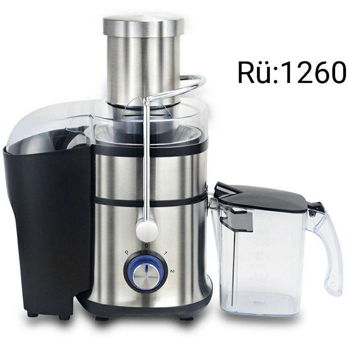 آبمیوه گیری تک کاره روگن مدل RU-1260 ظرفیت ۱.۵ لیتر