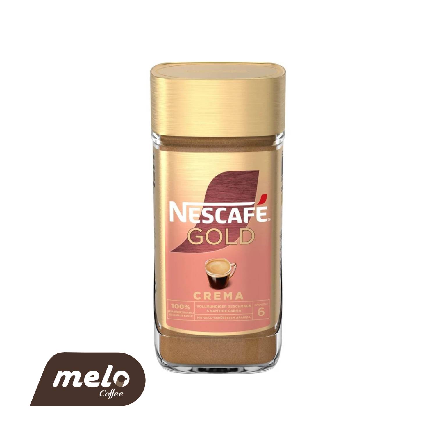 قهوه فوری نسکافه گلد کرما (Nescafe Gold Crema) وزن 85 گرم