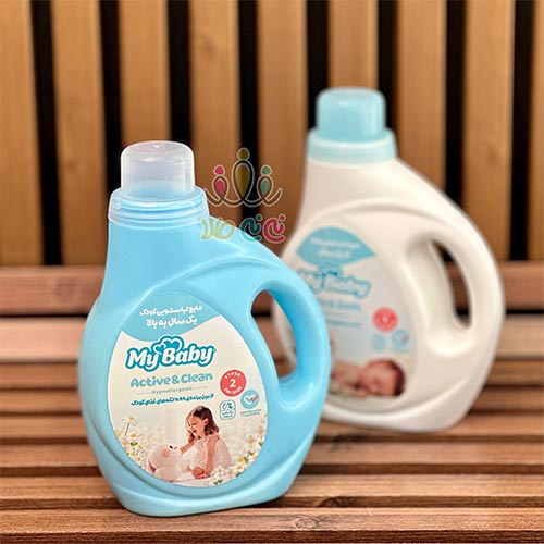 مایع لباسشویی نوزاد مای بی بی — تصویر ۳