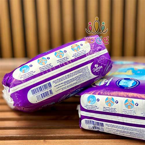 پوشک شورتی مای بی بی کانال دار اکو سایز 7 — تصویر ۴