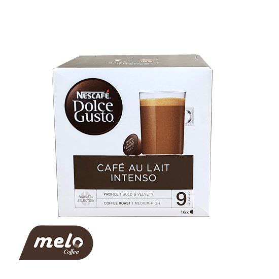 کپسول قهوه دولچه گوستو Café Au Lait Intenso مدل Dolce Gusto Café Au Lait Intenso Capsules