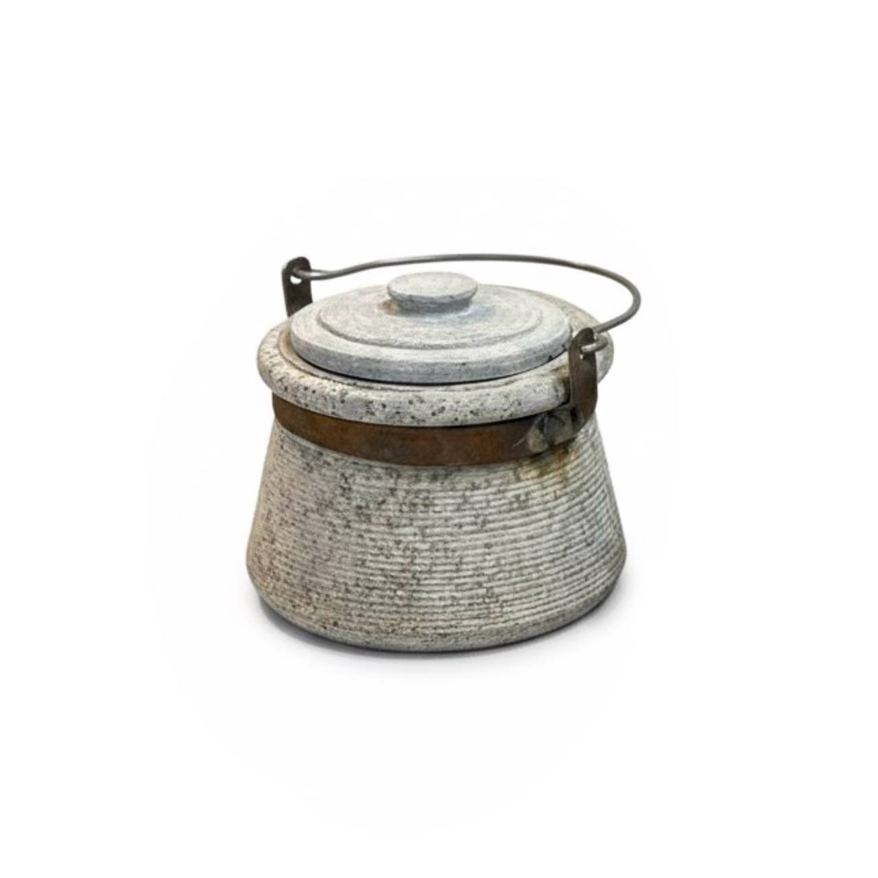 دیگ سنگی مدل دسته دار فلزی 8 نفره — تصویر ۴
