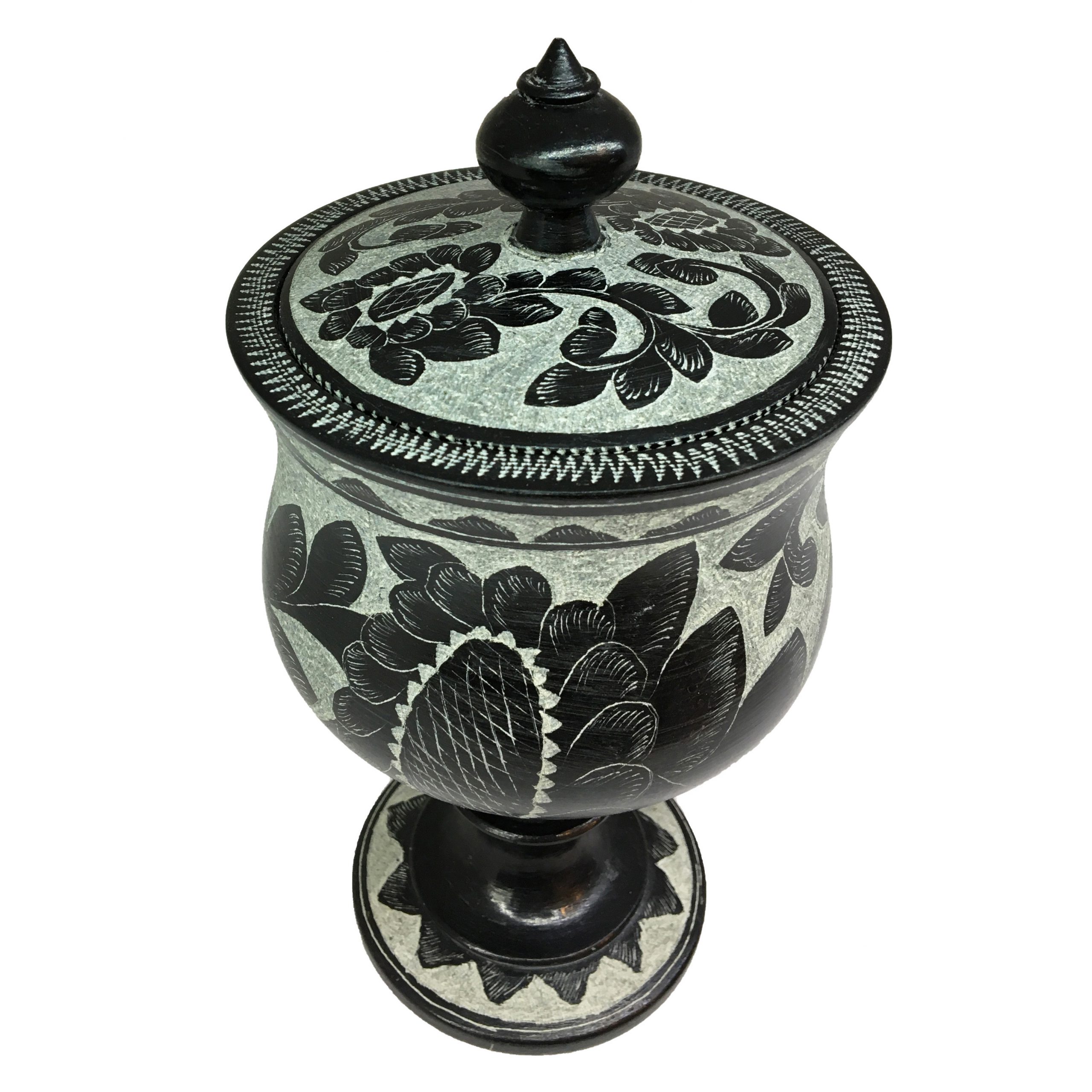 شکلات خوری سنگی پایه دار کد 07 — تصویر ۳