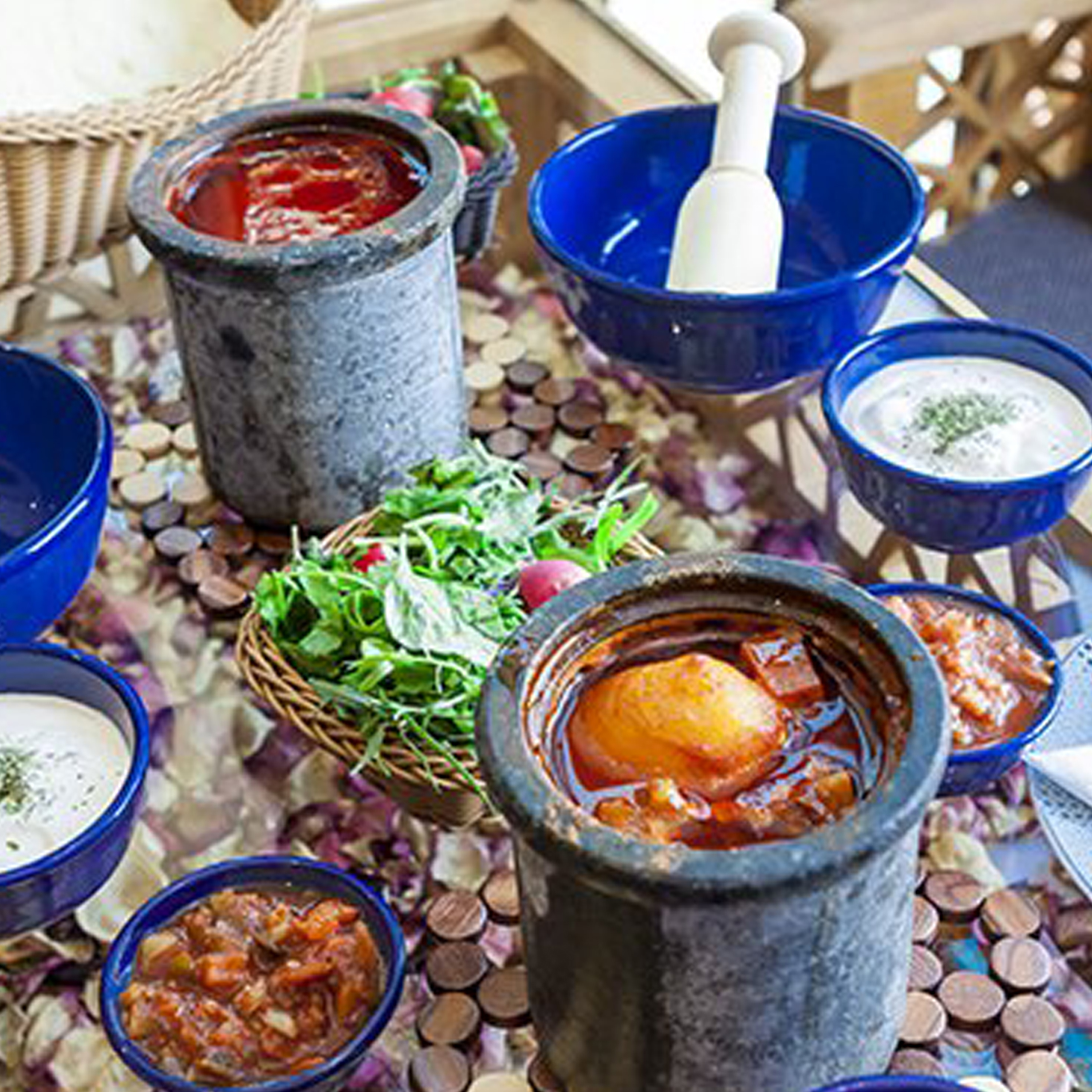 ظرف دیزی سنگی تک نفره (کافه ای) — تصویر ۲