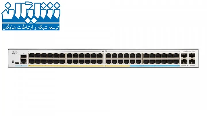 سوییچ 48 پورت سیسکو Cisco مدل C1000-48T-4G-L — تصویر ۳