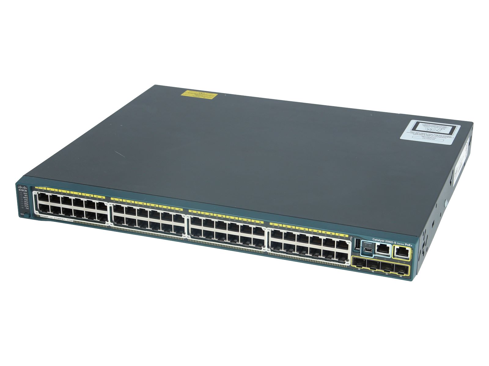 سوئیچ 48 پورت سیسکو Cisco WS-C2960S-48TS-S — تصویر ۶