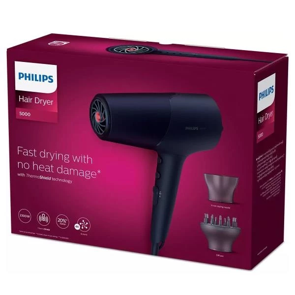 سشوار فیلیپس مدل BHD510 توان ۲۳۰۰ وات | خرید سشوار حرفهای Philips