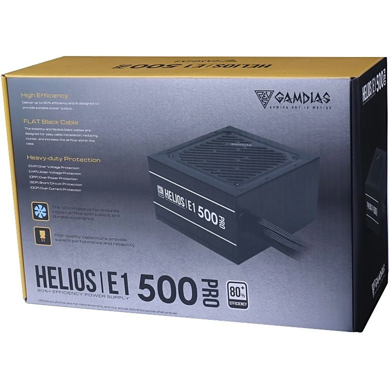 پاور کامپیوتر گام‌دیاس Gamdias HELIOS E1 500 PRO — تصویر ۸