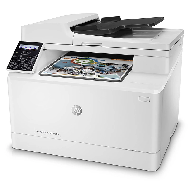 پرینتر چهار کاره رنگی لیزری اچ پی مدل LaserJet Pro MFP M181fw