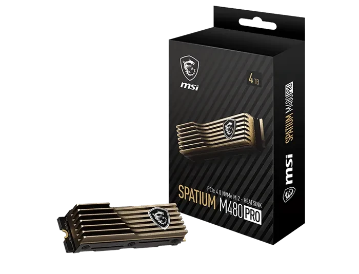 اساسدی اینترنال MSI SPATIUM M480 Pro HS M.2 1TB — تصویر ۵
