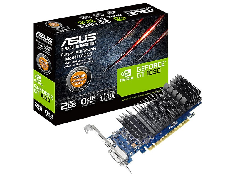 کارت گرافیک ASUS GeForce GT 1030 2GB
