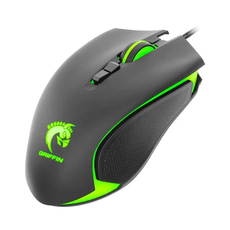 ماوس مخصوص بازی گرین مدل GM604 RGB استوک — تصویر ۳