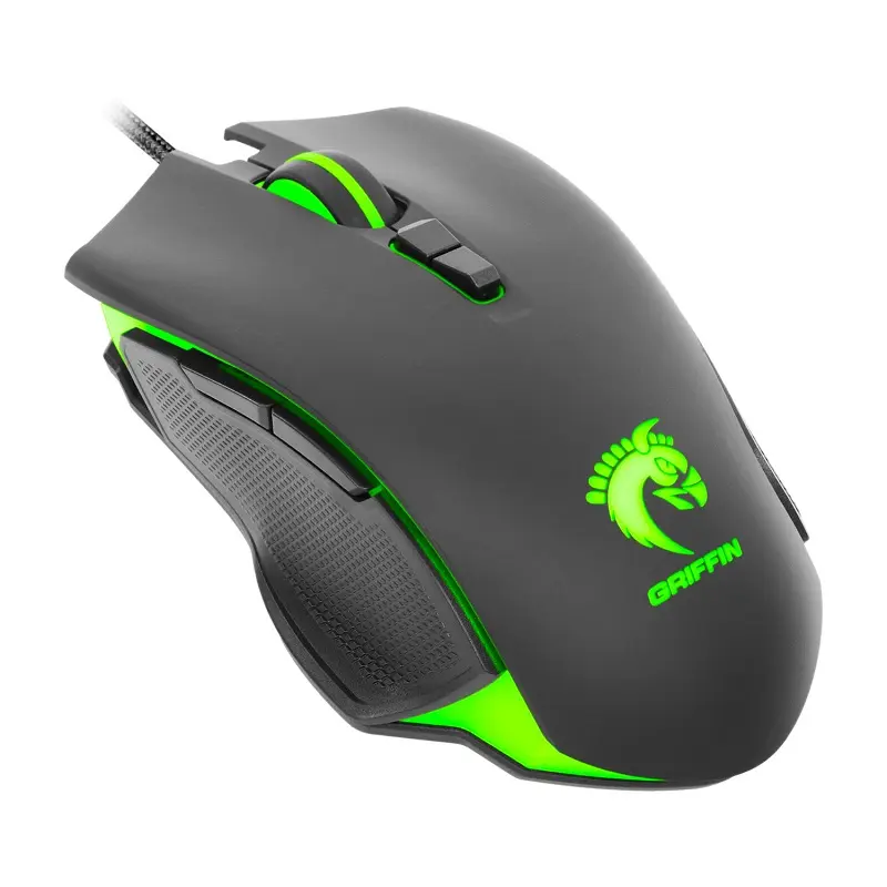 ماوس مخصوص بازی گرین مدل GM604 RGB استوک — تصویر ۵