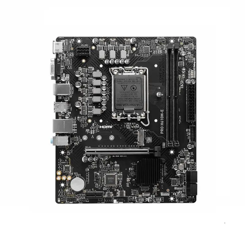 مادربرد کامپیوتر ام اس آی MSI Pro H610M-E DDR5 Socket 1700