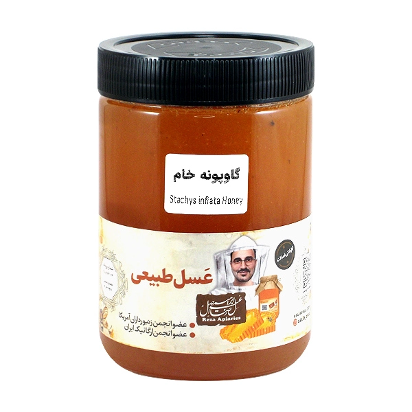 عسل گاوپونه خام 950 گرم — تصویر ۳