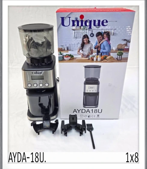 آسیاب قهوه یونیک مدل AYDA-18U