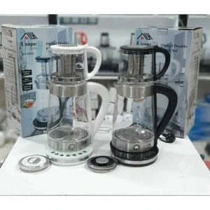 چای ساز یونیک مدل UMK-702 با کتری پیرکس — تصویر ۲