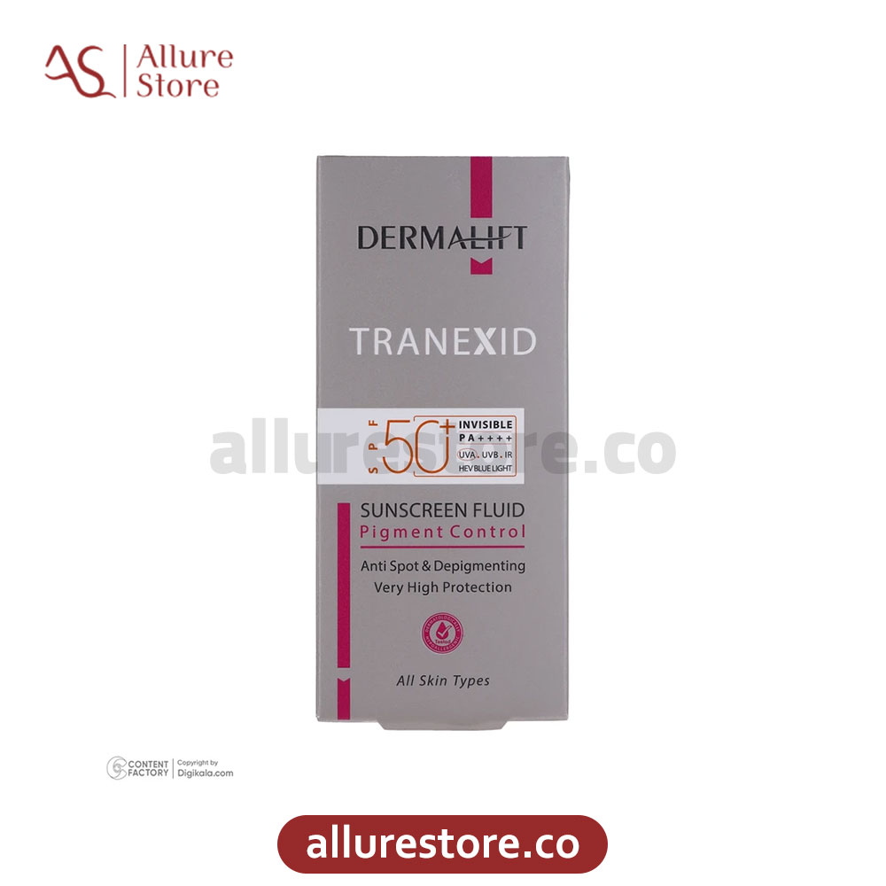 فلوئید ضد آفتاب درمالیفت مدل Tranexid با SPF50 حجم 40ml | آلور استور — تصویر ۵