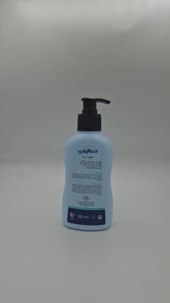 لوسیون بدن بچه درمالیفت مدل Baby حجم 400 میلی لیتر — تصویر ۳