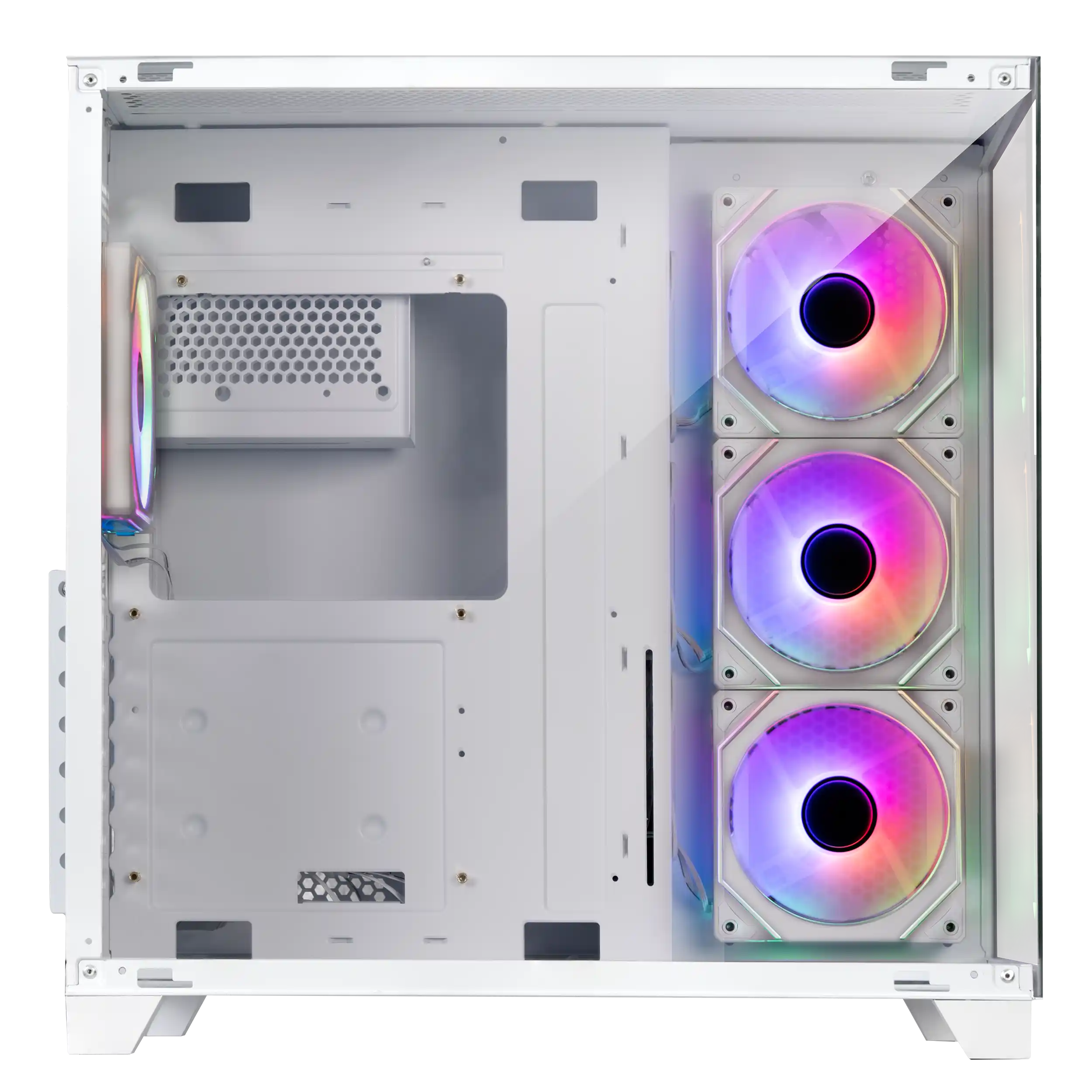 کیس گیمینگ Mid Tower فاطر مدل Fater FG-880W — تصویر ۳