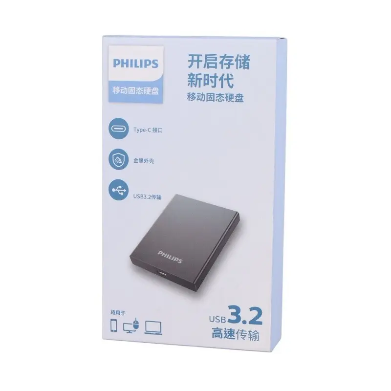 اس‌اس‌دی اکسترنال فیلیپس Philips FM51PS051S 512GB — تصویر ۶