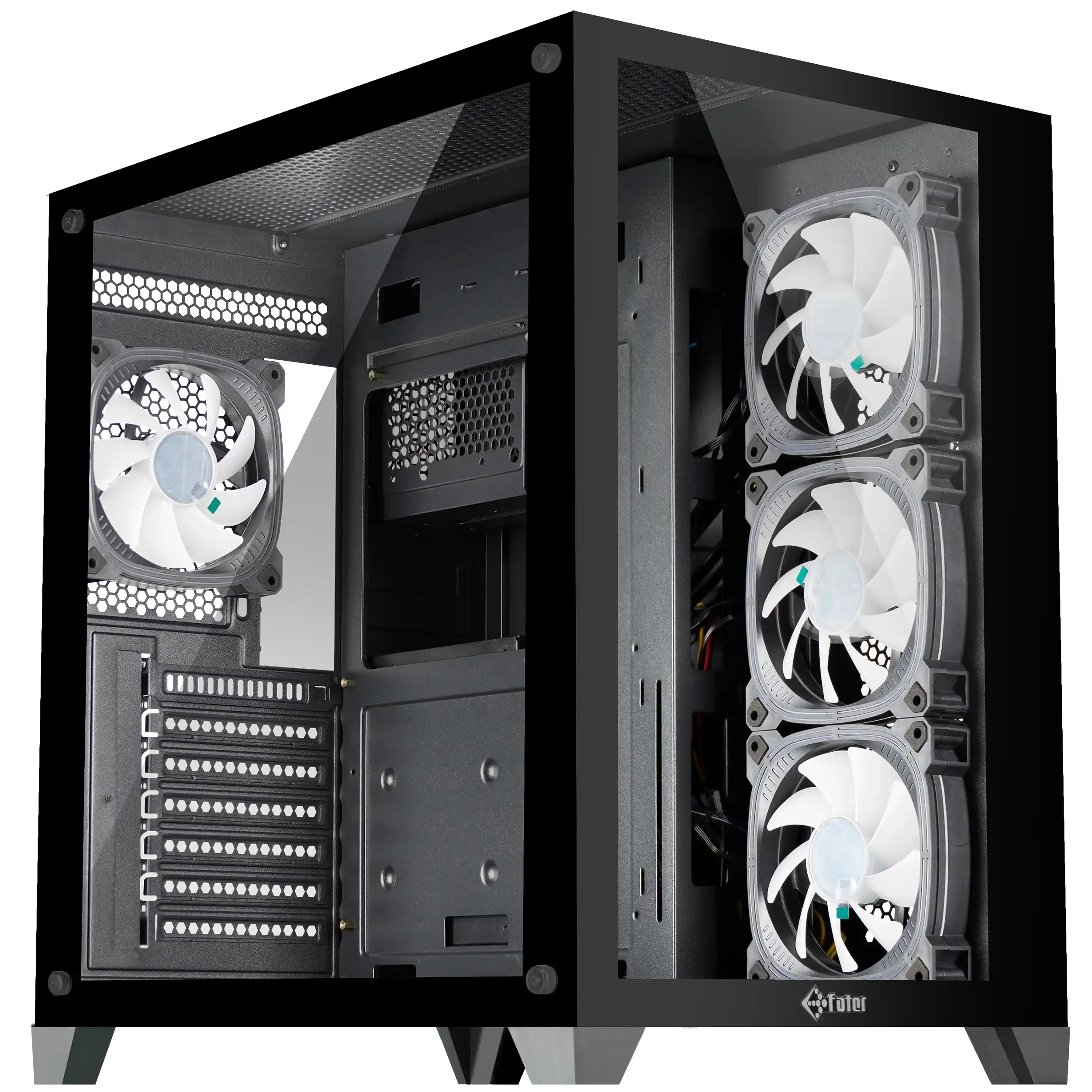 کیس گیمینگ Mid Tower فاطر مدل Fater FG-880B — تصویر ۲