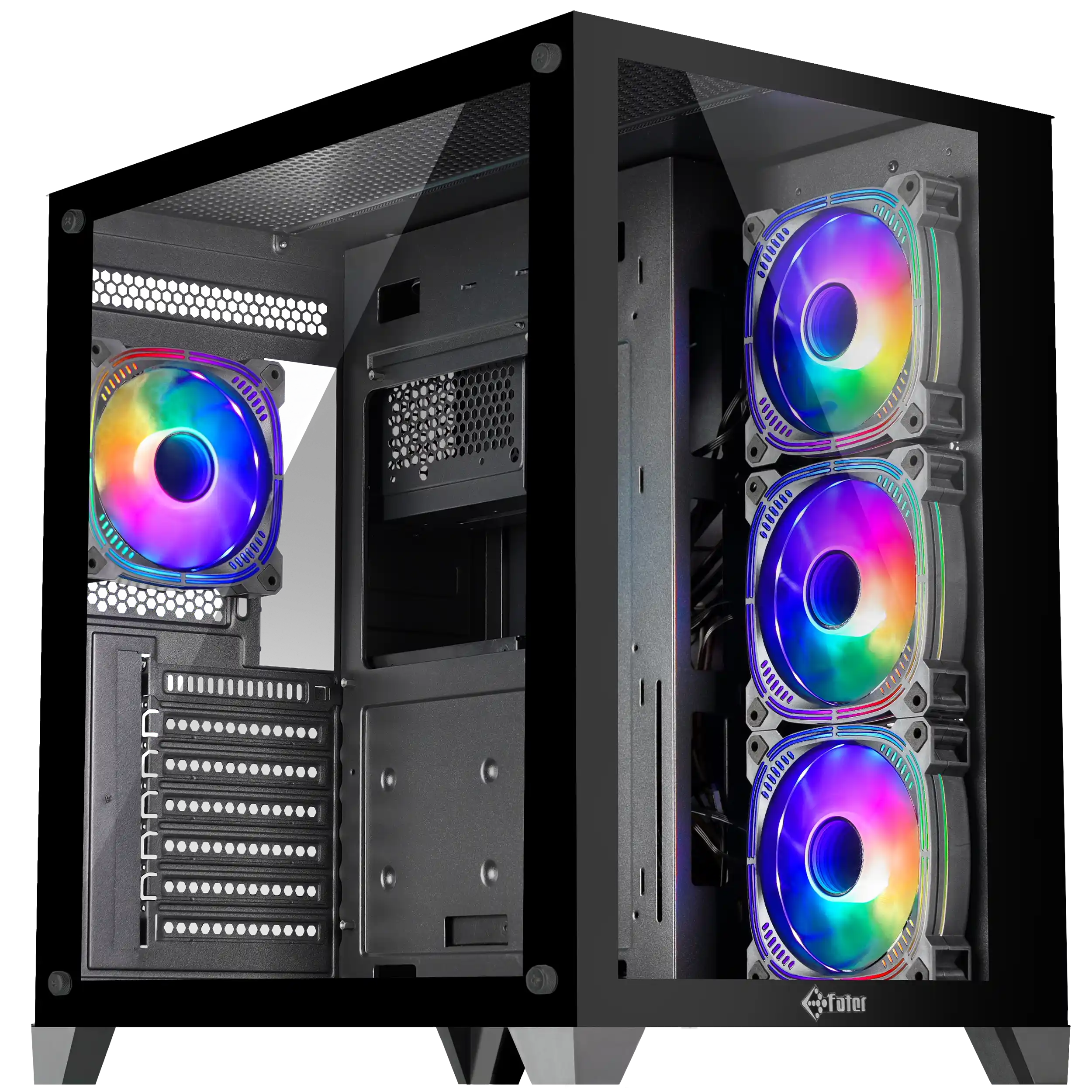 کیس گیمینگ Mid Tower فاطر مدل Fater FG-880B — تصویر ۳