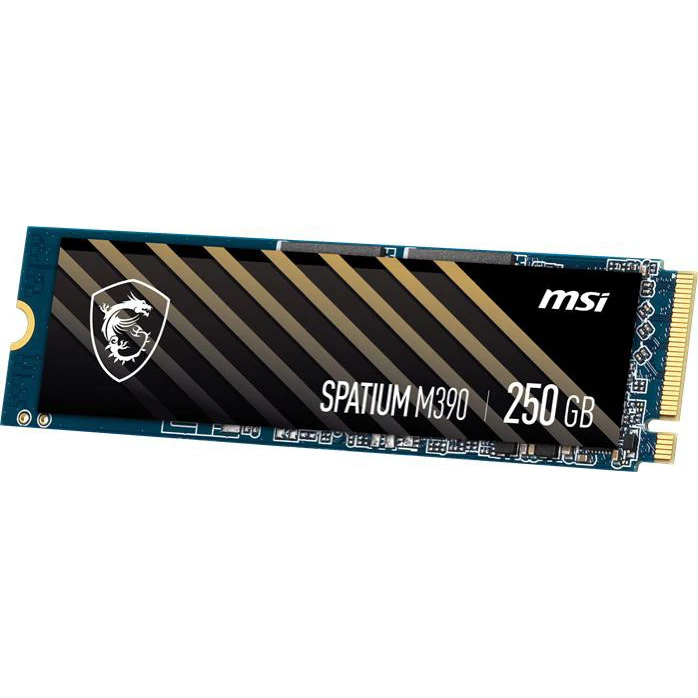 اس‌اس‌دی اینترنال ام اس آی MSI SPATIUM M390 M.2 250GB استوک — تصویر ۳