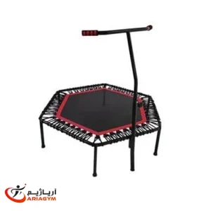 جامپینگ 6 ضلعی باشگاهی و خانگی 130 سانت پایه ثابت — تصویر ۲