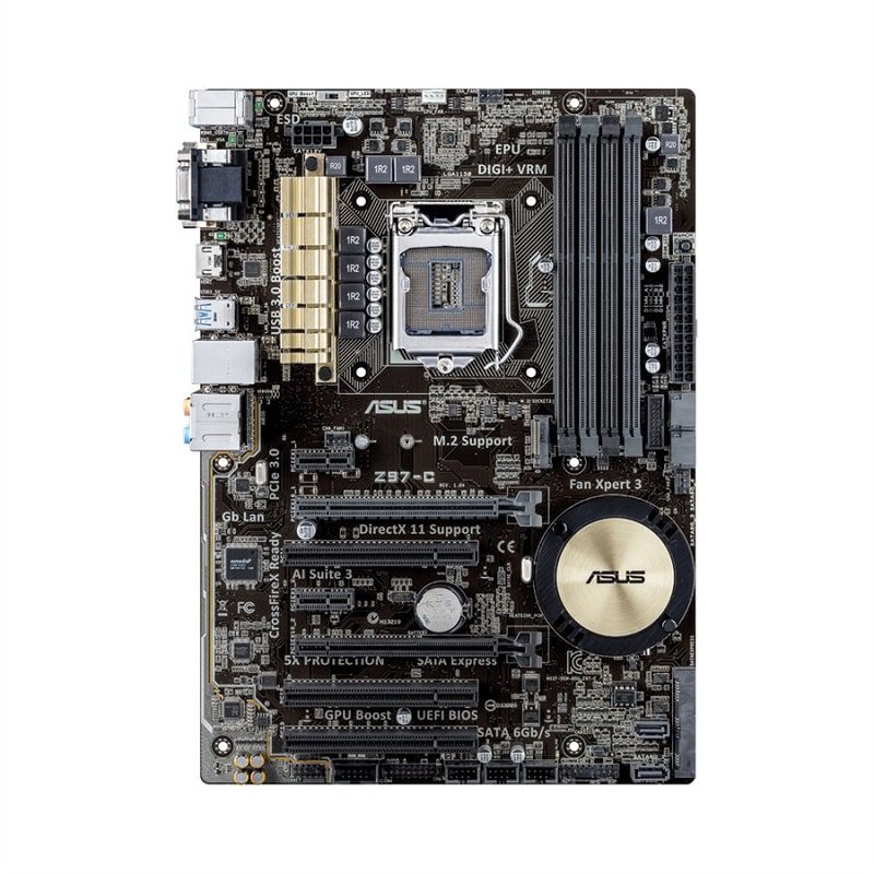 باندل مادربرد ASUS Z97-C + Intel I5 4460 استوک