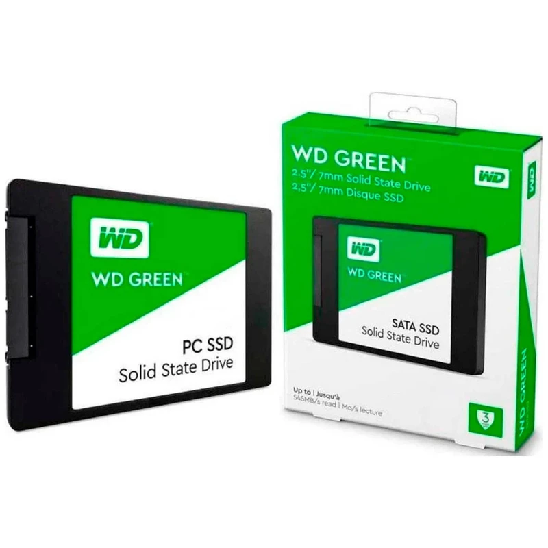 اس‌ اس‌ دی اینترنال وسترن دیجیتال WD Green 480GB — تصویر ۳