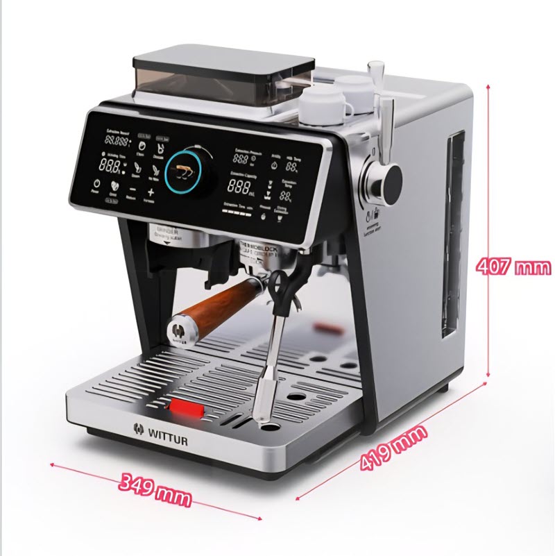 اسپرسوساز ویتور مدل رویال باریستا 20 Royal barista — تصویر ۳
