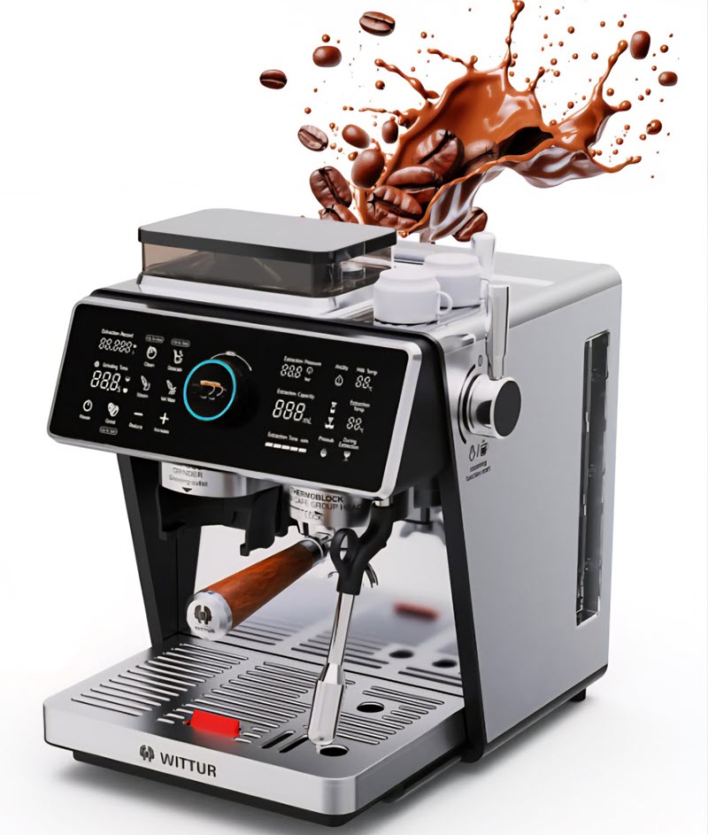 اسپرسوساز ویتور مدل رویال باریستا 20 Royal barista — تصویر ۴