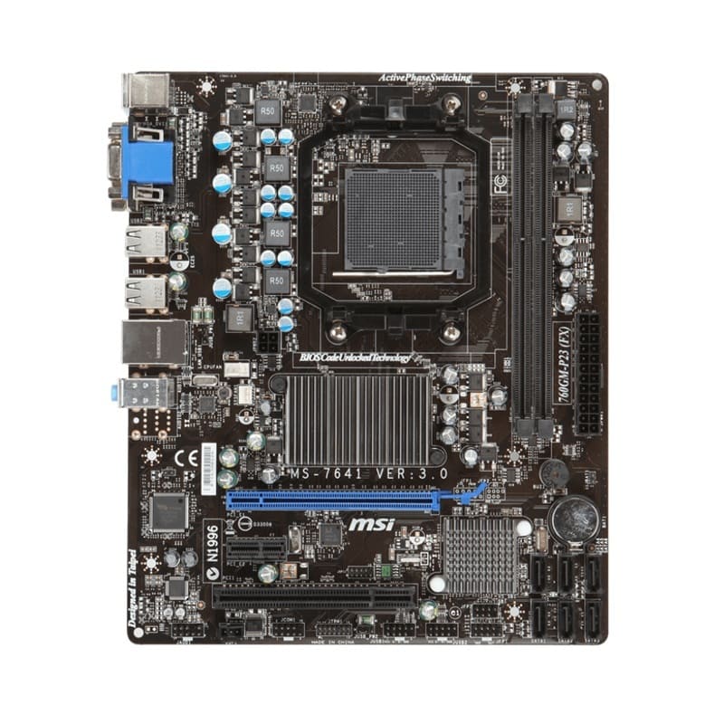 باندل مادربرد MSI 760GM-P23+AMD Sempron 145+Fan استوک