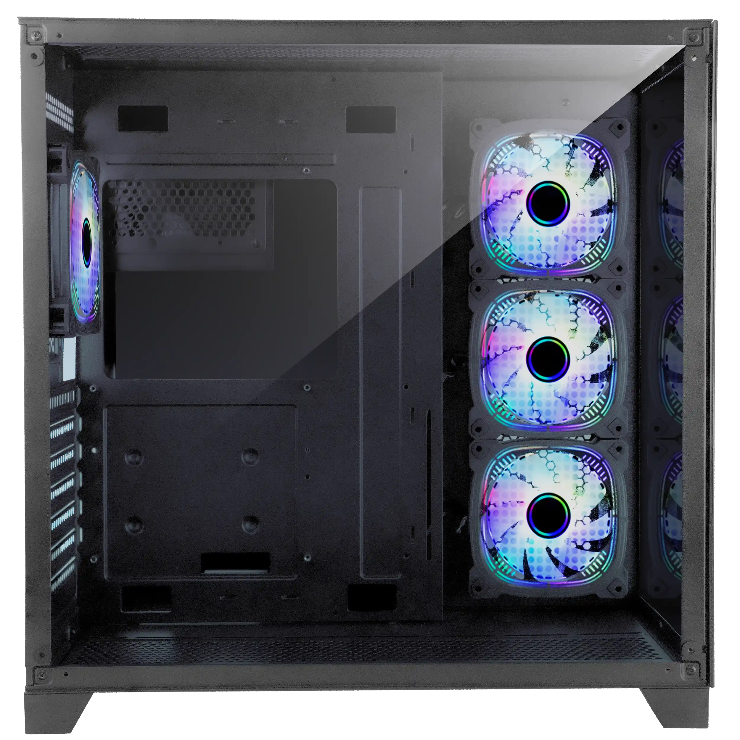 کیس گیمینگ Mid Tower فاطر مدل Fater FG-800B — تصویر ۴