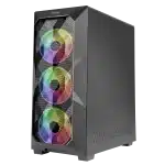 کیس گیمینگ Mid Tower فاطر مدل Fater FG-730B — تصویر ۴
