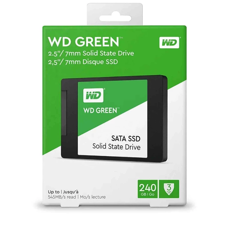 اس‌ اس‌ دی اینترنال وسترن دیجیتال WD Green 240GB — تصویر ۵
