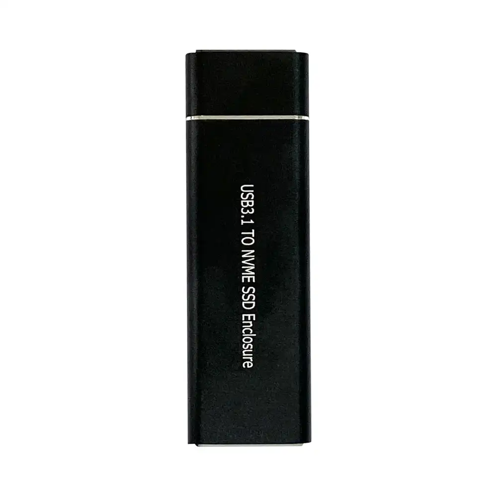 قاب هارد ام2 پک سفید M.2 SSD [NGFF] to USB 3.1 Aluminum