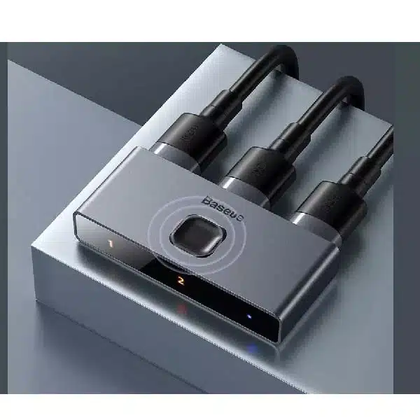 سوئیچ 1 به 2 HDMI باسئوس مدل CAHUB-BC0G — تصویر ۶