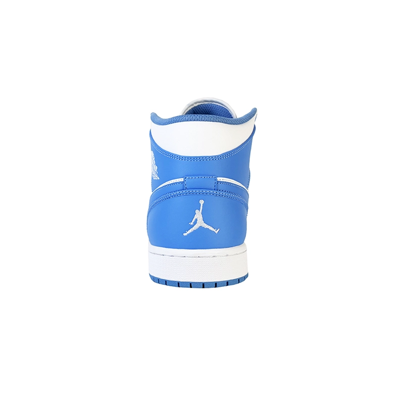 کتانی زنانه و مردانه برند نایکی مدل Air Jordan 1 رنگ آبی سفید — تصویر ۳