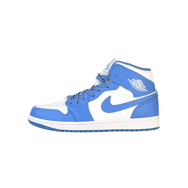 کتانی زنانه و مردانه برند نایکی مدل Air Jordan 1 رنگ آبی سفید