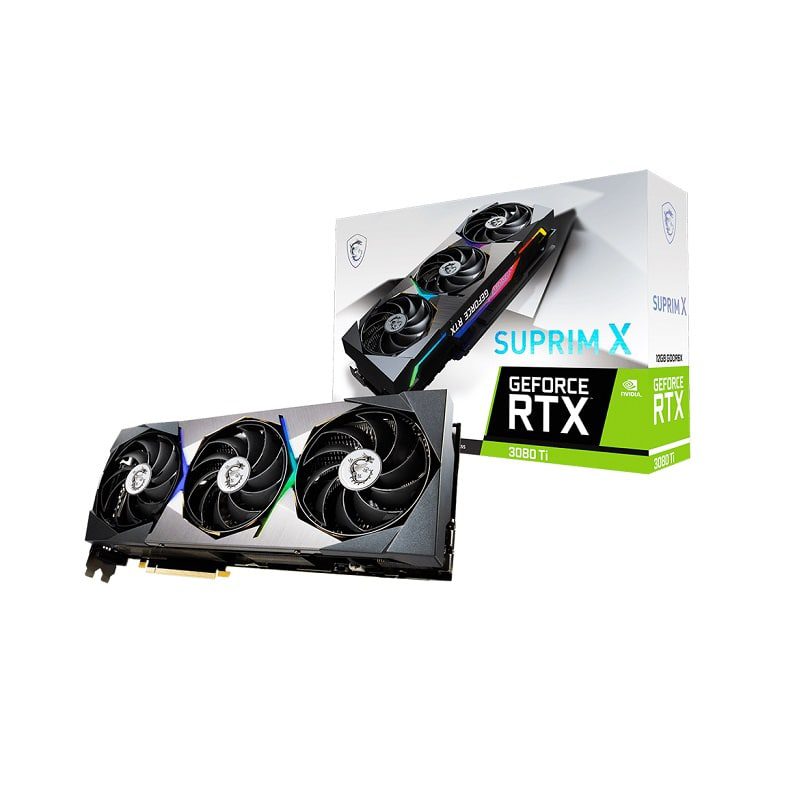 کارت گرافیک MSI RTX 3080Ti Suprim X 12G استوک