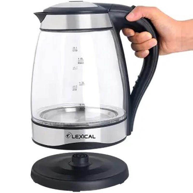 کتری برقی لکسیکال مدل LEK-1406 شیشه ای — تصویر ۵