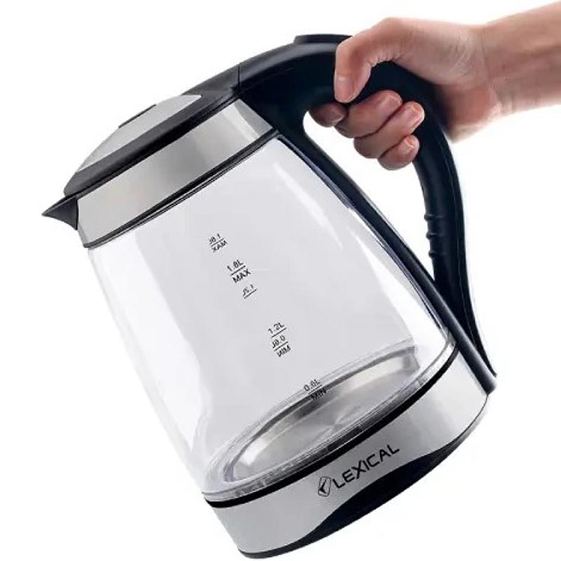کتری برقی لکسیکال مدل LEK-1406 شیشه ای — تصویر ۷